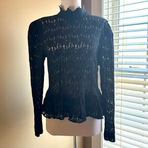 Vintage lace shirt - Size Small